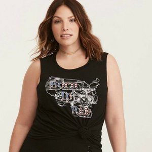 Torrid Women Black 3X Plus Tank Top